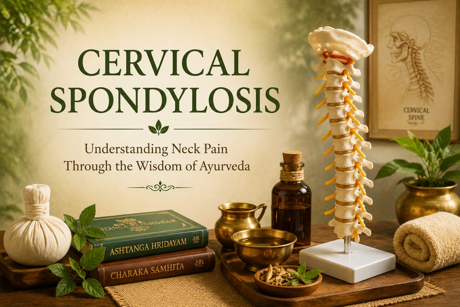 Cervical Spondylosis: Understanding Neck Pain Through the Wisdom of Ayurveda